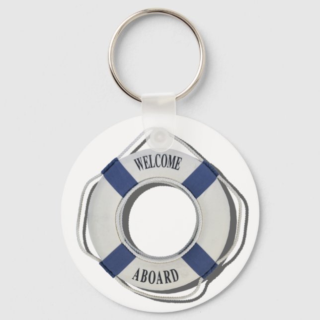 WelcomeAboardLifePreserver071812.png Keychain (Front)
