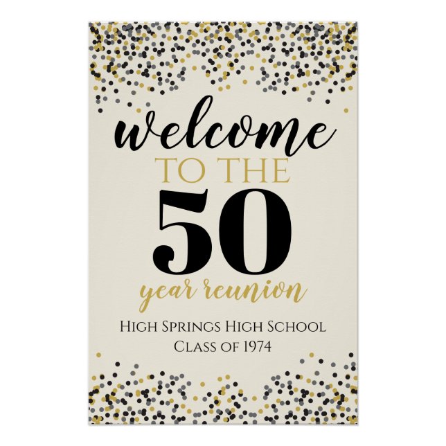 WelcomeSign Poster (Front)