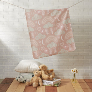 Welcoming Baby Pink Blanket