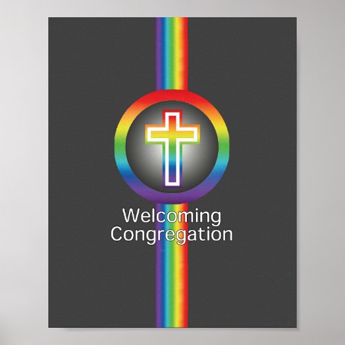 Welcoming Congregation Christianity  Poster
