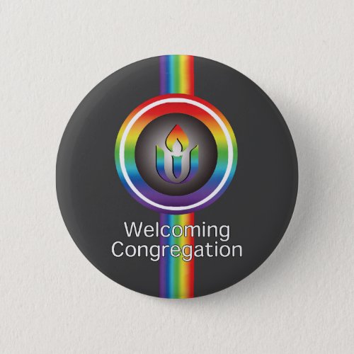 Welcoming Congregation Unitarian Universalism Button