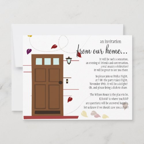 WElcoming Doors Invitation