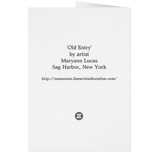 Welcoming Doorway (Back)