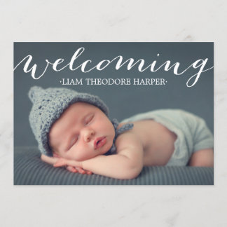 Welcoming Script | Birth Announcement