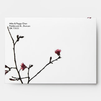 Welcoming Spring/Oriental Zen Flora Envelopes