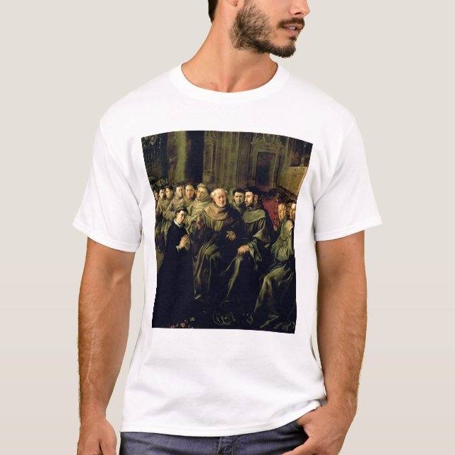 Welcoming St. Bonaventure into the Franciscan T-Shirt (Front)