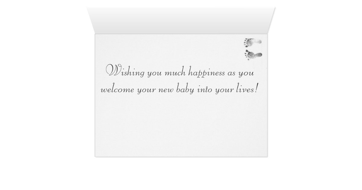 Welcoming the New Baby Card | Zazzle