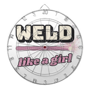 Weld Like a Girl — Dartboard