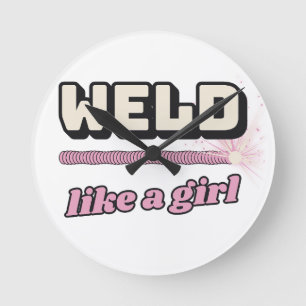 Weld Like a Girl — Wall Clock Trade Tested