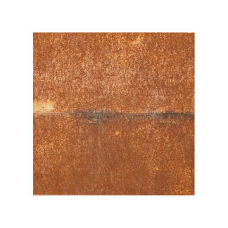 Welded old metal, rust texture. wood wall art