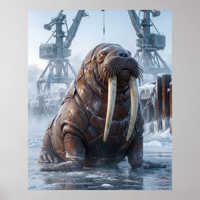 Welded Walrus Harbor Poster (Front)