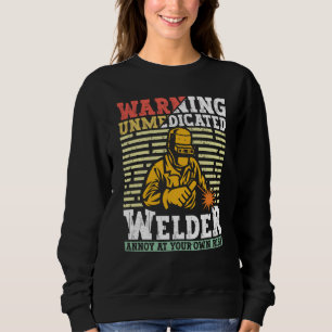 Welder Apparel Welding Blacksmith Metal Worker for Sweatshirt