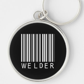 Welder Bar Code Keychain