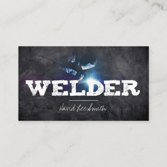 Welder Business Card (Front)