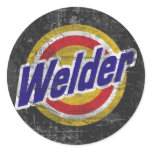 Welder Classic Round Sticker Welder Classic Round Sticker
