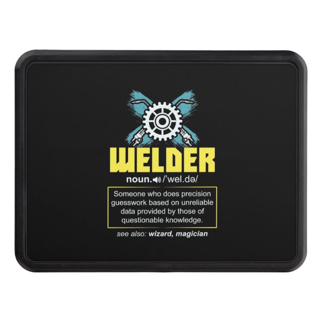 Welder Definition Hitch Cover (Front)