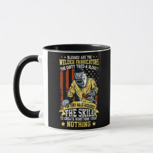 Welder Fabricators Metalworker Welding Machine Mug