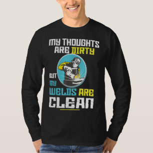Welder Funny Saying Welding For Men Gift 7uepm T-Shirt