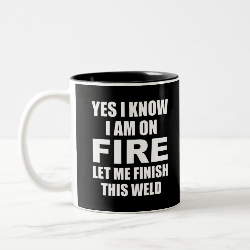 welder gift Two_Tone coffee mug
