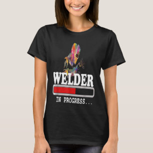 Welder Gifts, Loading Progress Funny Welding Cloth T-Shirt