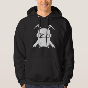 Welder Helmet Saying For Proud Metalworker  1 Hoodie