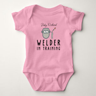Welder in Training Welding Baby Bodysuit