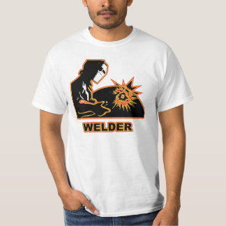 Welder making the sparks fly. T-Shirt