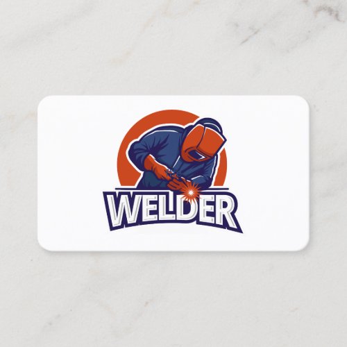 Welder Metal Welding Business Card