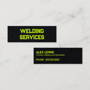 Welder Mini Business Card