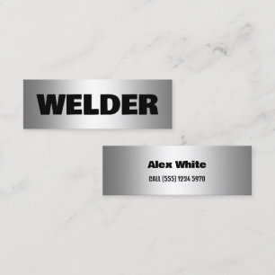 Welder Mini Business Card