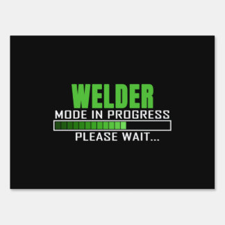 Welder Mode in Progress Sign