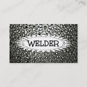 Welder Mosaic Star Business Card by businessCardsRUs at Zazzle