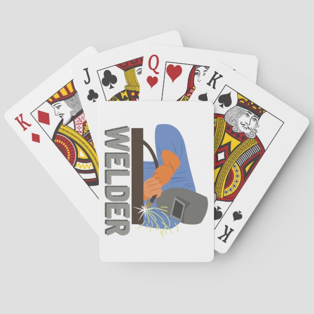 Welder Poker Cards (Back)