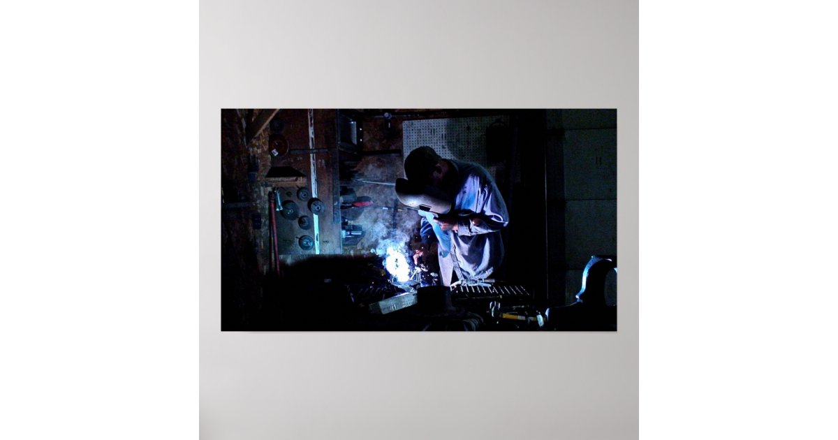 Welder Poster Zazzle