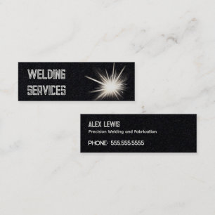Welder Premium Mini Business Card