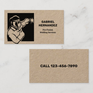 Welder Professional Business Card