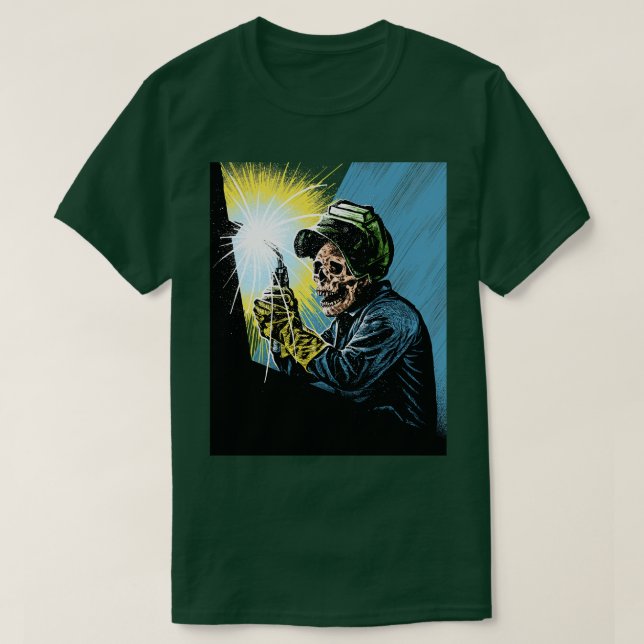 Welder skull T-Shirt (Design Front)