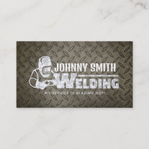 Welder Slogans Business Cards