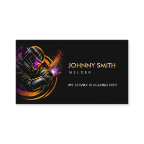 Welder Slogans Business Cards