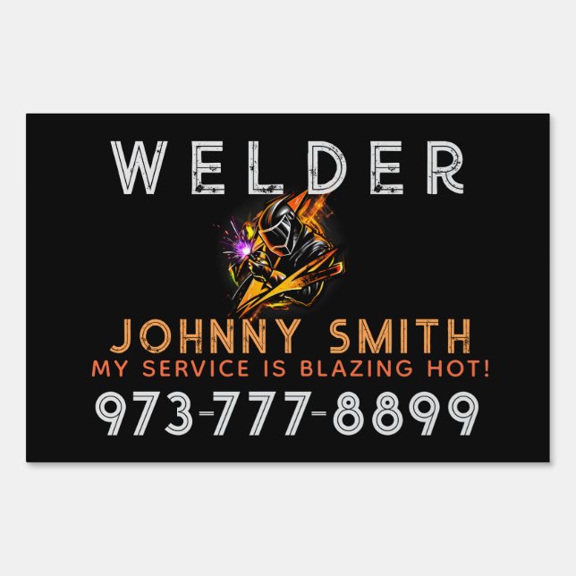 Welder Slogans Sign (Front)