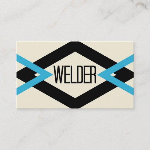 Customizable Welder Trendy Business Card
