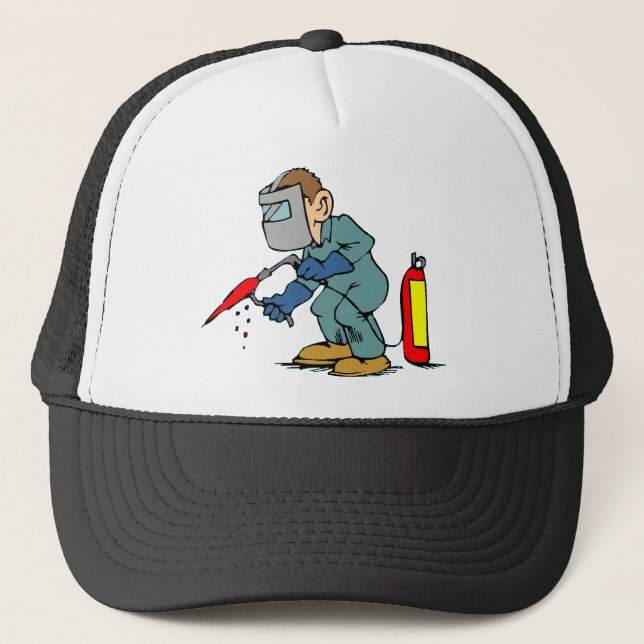 Welder Trucker Hat (Front)