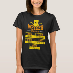 Welder Tshirt For A Welding Steelsmith T6oi7