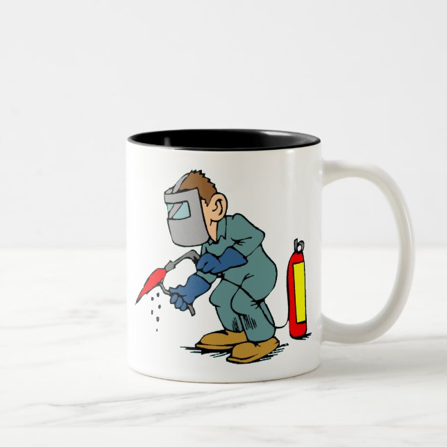Welder Two-Tone Coffee Mug (Right)