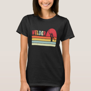 Welder Vintage Cool Welder Gift Retro T-Shirt