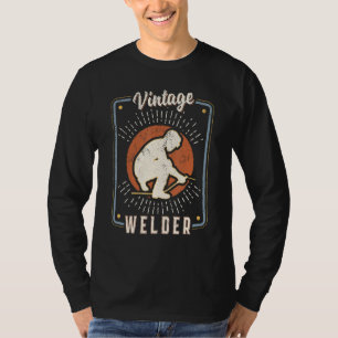Welder Vintage Retro Classic Love T-Shirt