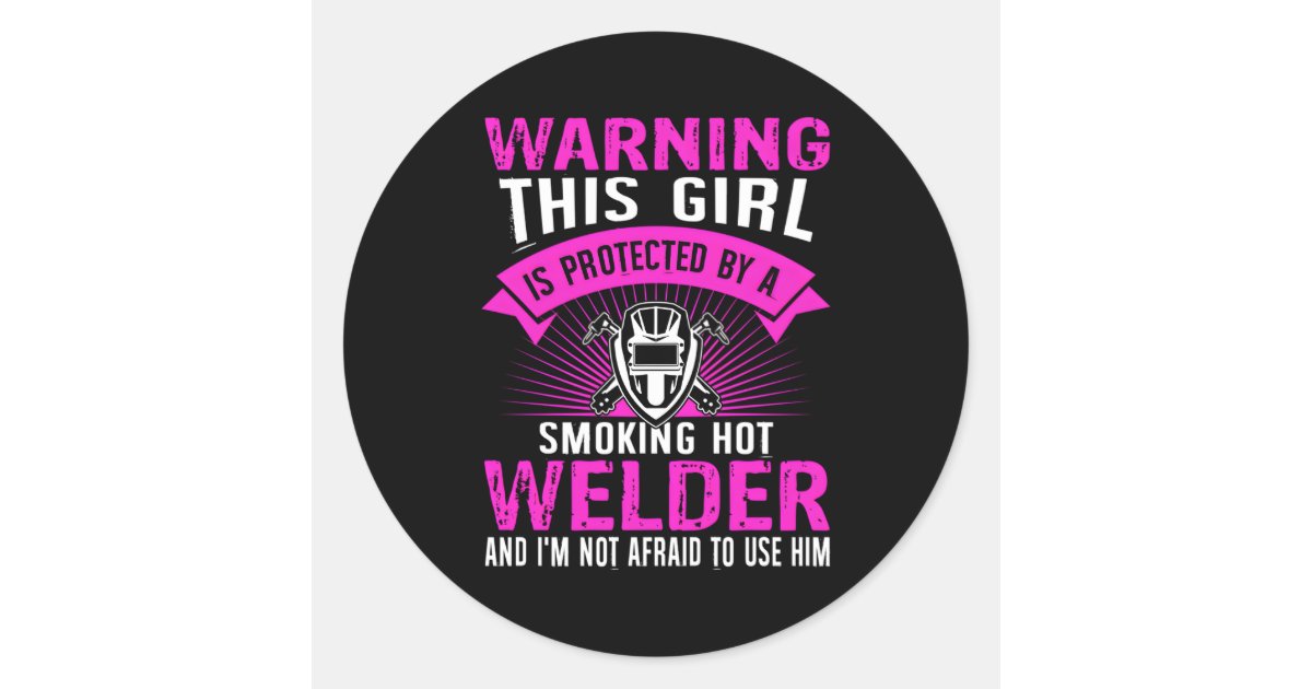 Round Welding Sticker Welder Welder Friend Classic Round Sticker | Zazzle