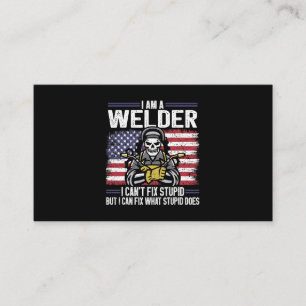 Welder Welding Business Card