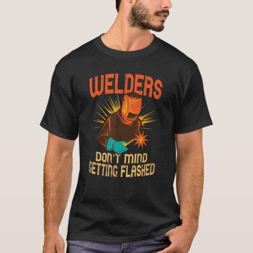 Welder Welding Distressed Retro Vintage Style Desi T_Shirt