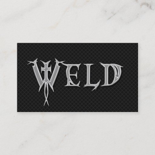 Customizable Welder Welding Grunge Professional Business Cards